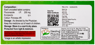 Fluconaz 200Mg Tablet 4